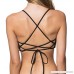 O'Neill Salt Water Womens Solids Bikini Top Black B079HQRH9B